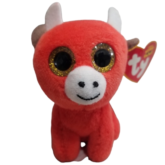 Ty Other - Ty 2017 Beanie Boo's Collection Snort Bull 3.5" Plush
